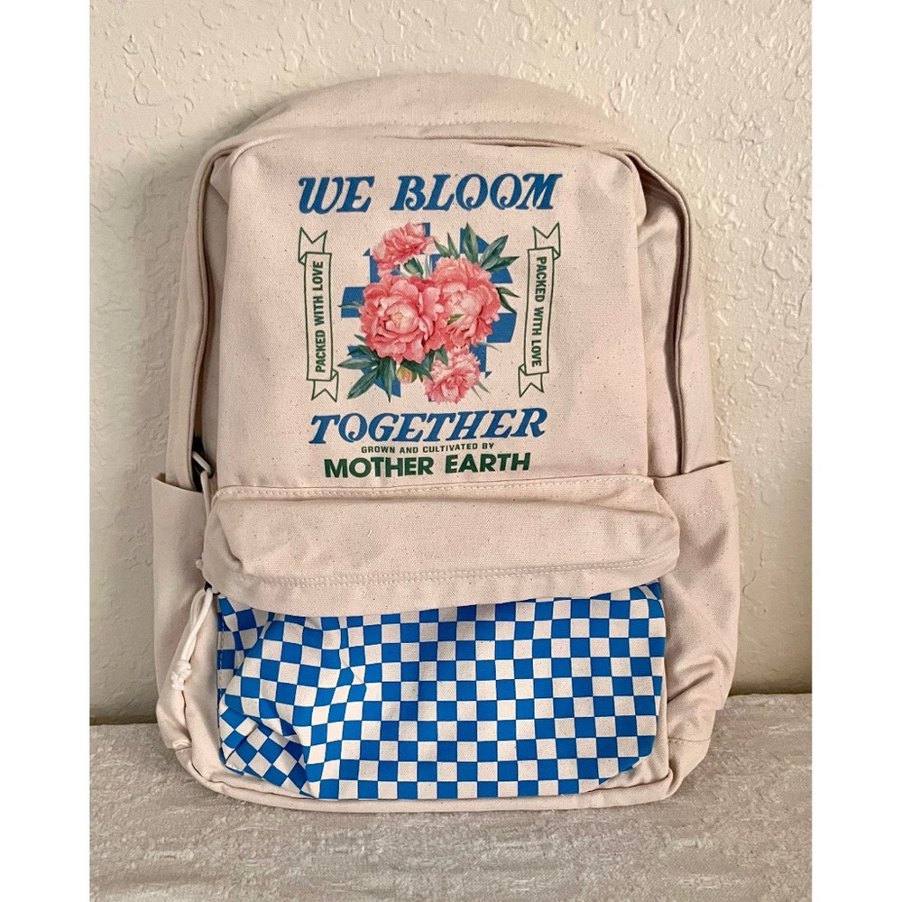 VANS.. We Bloom Together Mother Earth Backpack